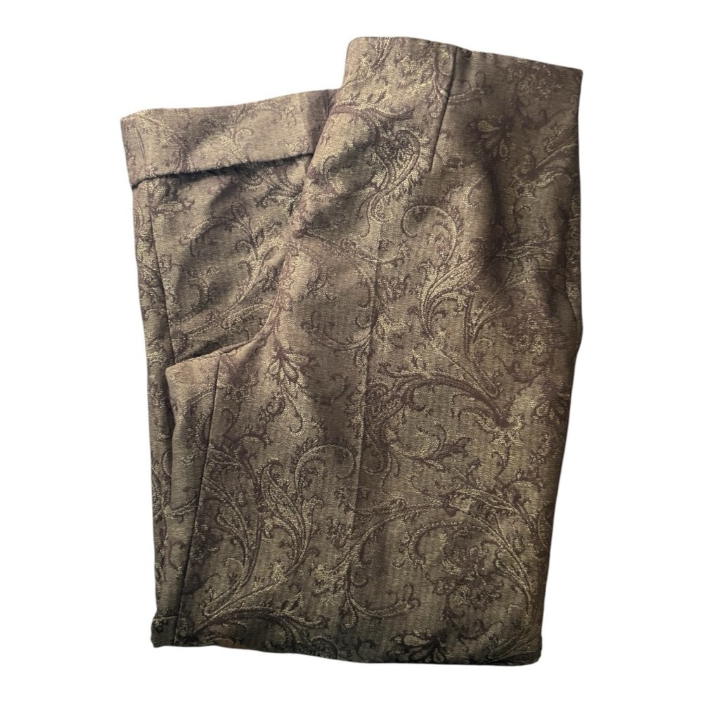 Coldwater Creek Brown Patterned Pants - Picture 7 of 8